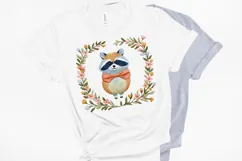 Raccoon Faux Embroidery Png Sublimation 5 Product Image 1