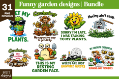 Funny Garden Bundle Humor Garden quotes Cute Plant quotes Product Image 3