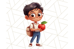 Boy Teacher Clipart PNG, Cute Male Teacher Illustration Product Image 5