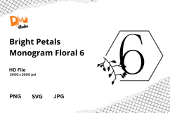 Bright Petals Monogram Floral Product Image 1