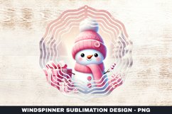 Christmas Wind Spinner Sublimation Design Product Image 1