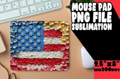 Vibrant Patriotism Sublimation Mat Product Image 1