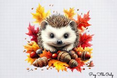 Woodland Animals Clipart PNG Product Image 1