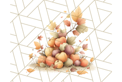 Woodland Apple Orchard Festival PNG Fall Clipart Product Image 5