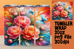 Creative 20oz Design for Any Occasion , Flowers Product Image 1