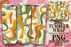 Radiant Flower Fantasy Tumbler Wrap, Spring Vibes Product Image 1