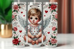 Valentine Tumbler Wrap 20 oz - baby angel Product Image 1