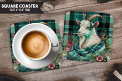 Farm Animals Square Coaster PNG Bundle, Farm Animals PNG Product Image 16
