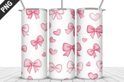 Lovely Hearts Tumbler Design | Valentine&#039;s Day Tumbler Wrap Product Image 2