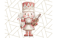 Nutcracker Clipart, Festive Holiday Toy Soldier PNG Art Product Image 5