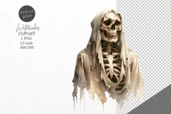 Halloween clipart, Skeleton clipart, Autumn clipart Product Image 1