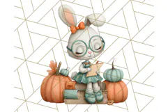 Whimsy Woods Harvest Festival Clipart PNG Files Product Image 5