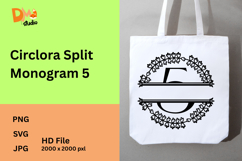 Cilclora Split Monogram Product Image 1