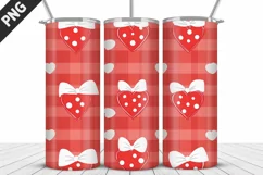 Lovely Hearts Tumbler Design | Valentine's Day Tumbler Wrap Product Image 5