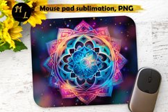 Mandala Mouse Pad design,Mandala sublimation png Product Image 1