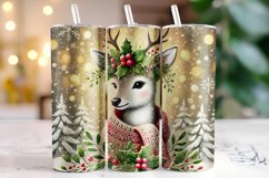 Christmas Deer Tumbler Wrap | Sublimation | Tumblers Product Image 1