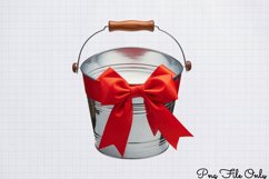 Cute Watercolor Christmas Farm Clipart PNG Product Image 1
