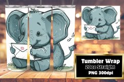 Whimsical Animal Friends Tumbler Sleeve: 20oz Product Image 1