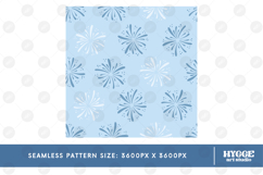 American 4th of July Patriotic Fireworks Seamless Pattern Product Image 2