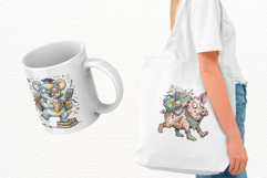 Whimsical Back To School Animals Clipart Product Image 3