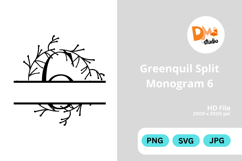 Greenquil Split Monogram Product Image 1