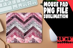 Sparkling Glitter Stripe Mouse Pad Product Image 1