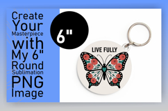 Lovely Round Design for Car Coasters , Butterfly Product Image 1
