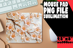 BRIGHT MOUSE MAT ARTISTIC IDEAS, 3D Flower Product Image 1