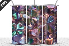3D St Patrick&#039;s Day Tumbler Wrap| Sublimation Design Product Image 2