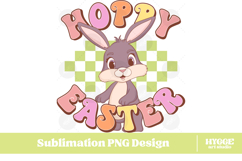 Easter Sublimation DTF Bundle Bunny Chick Farm Hip Hop Joy Product Image 6