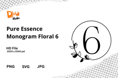 Pure Essence Monogram Floral Product Image 1