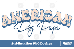 American Dog Mama Papa 4th of July USA Paw DTF PNG Bundle Product Image 6