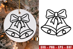 Christmas icon svg, icon png clipart, christmas outline svg Product Image 1