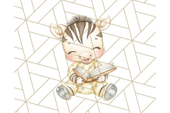Safari Baby Animal Clipart PNG, Jungle Outfits Baby Animals Product Image 5
