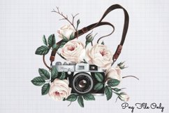 Antique Winter Photography Clipart PNG Product Image 1
