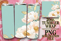 BREATHTAKING SUNSETS 20oz TUMBLER WRAP, Rainbow Product Image 1