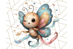 Cute Insects Clipart, Cartoon Bugs, Bug PNG Illustrations Product Image 5