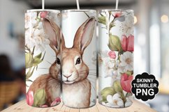 Easter Bunny Tumbler - Easter Day Tumbler PNG Design Product Image 1