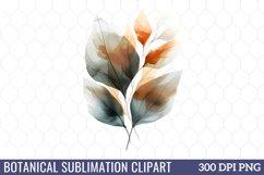 Botanical Sublimation Clipart Product Image 1