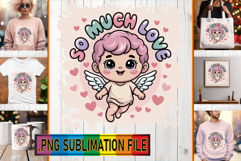 Cheerful TOTE BAG Art Ideas, Cupid Product Image 1