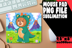 Cheerful Desk Mat Design Ideas, Cute Bear Product Image 1