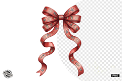 Patriotic American Bows PNG - 4th Of July Clipart Product Image 1