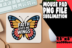 Bright MOUSE PAD Artistic PNG, Religious Product Image 1