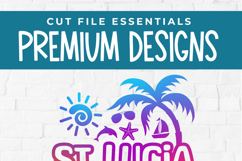 2026 St Lucia svg - St Lucia Vacation or Trip Design Product Image 4