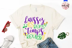 Laissez les bons temps - Mardi Gras SVG EPS DXF PNG Product Image 2