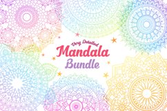 Very Detailed Mandala Bundle - 15 SVG cut files Product Image 1