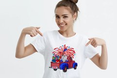 Patriotic gnome July 4th Sublimation Patriotic Car Product Image 3