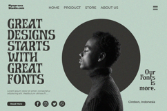 Bronze Stone - Serif Font Product Image 4