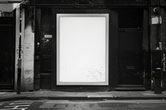 White Blank Advertisement Billboard Background Wallpaper Product Image 1