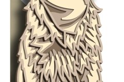 Golden Retriewer multilayer SVG/ Golden Retriewer cut file Product Image 4